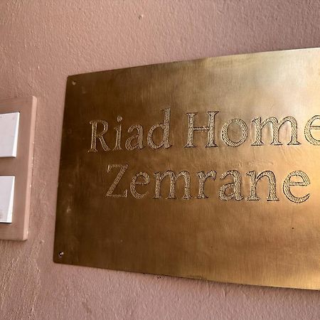 Riad Home Zemrane Marakéš Exteriér fotografie